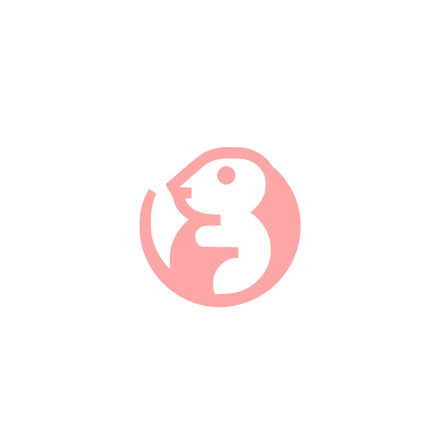 Unique Animal Logo #ffa6a6