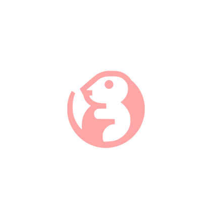 Unique Animal Logo #ffa6a6