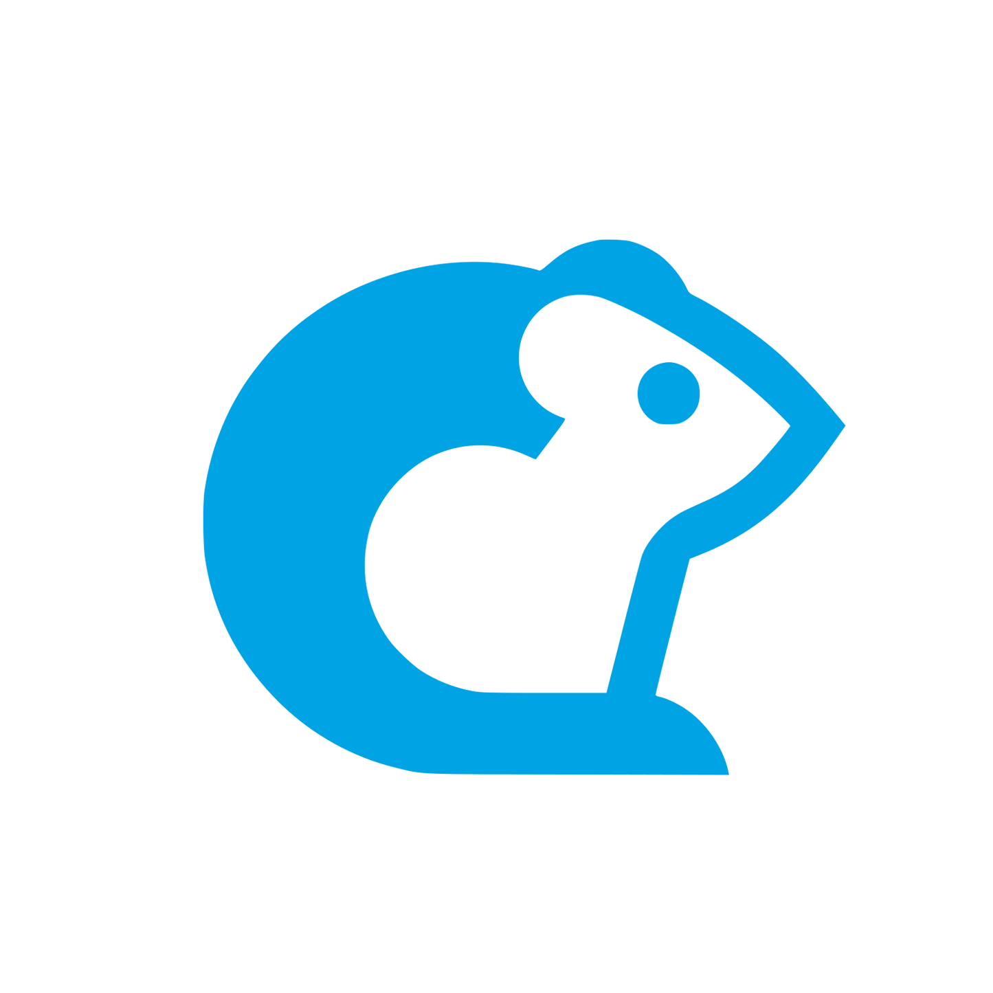 Logo for Animal Brand #00a3e4