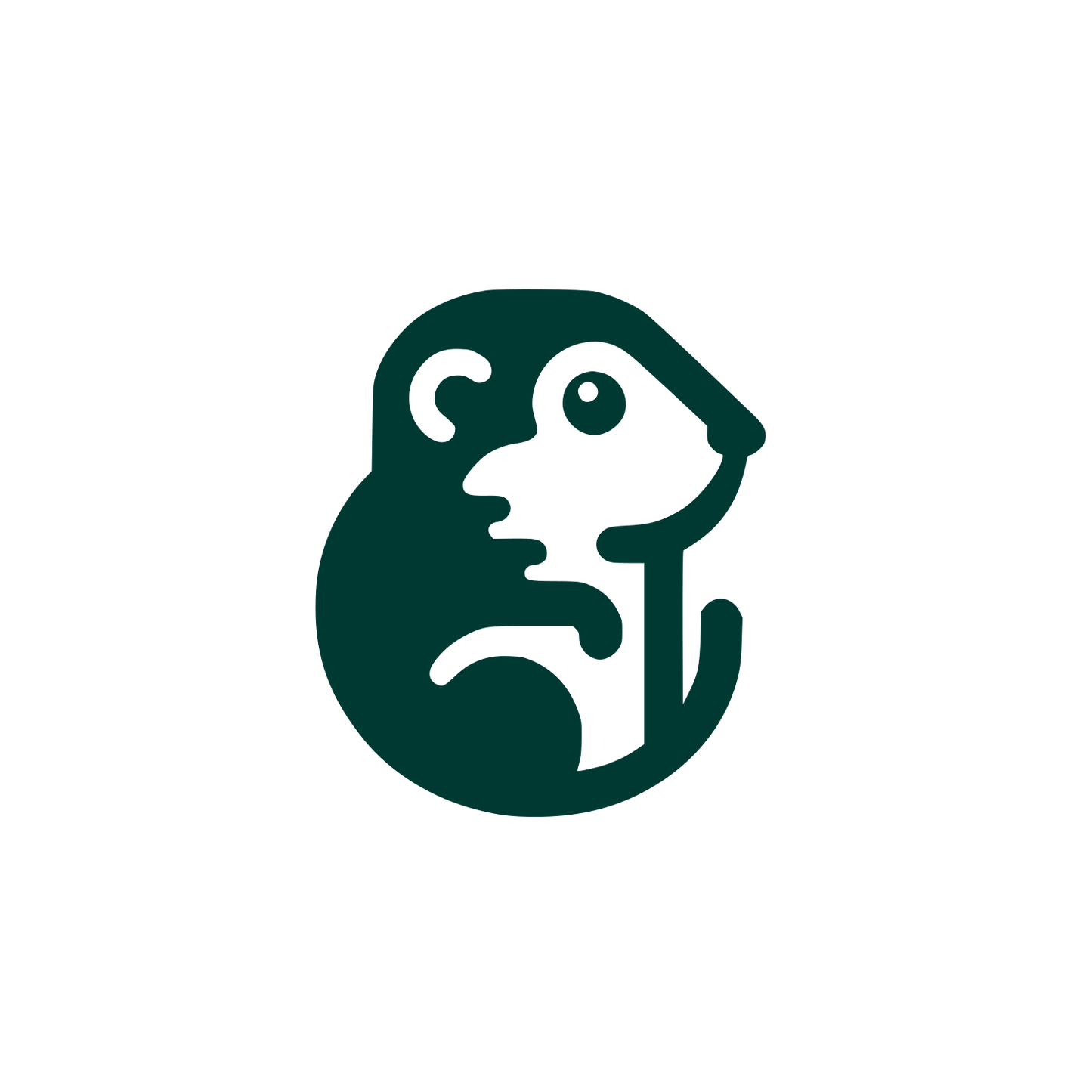 Logo of a Meerkat #003932