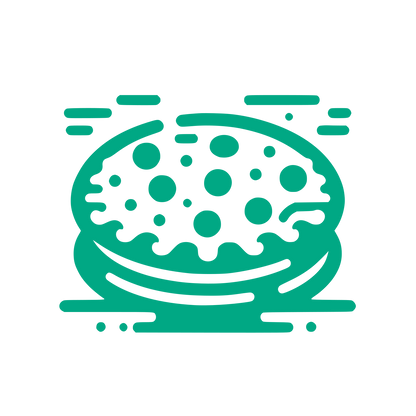 Burger Bun Logo #00A884