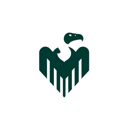 Eagle and Heart Logo #003932