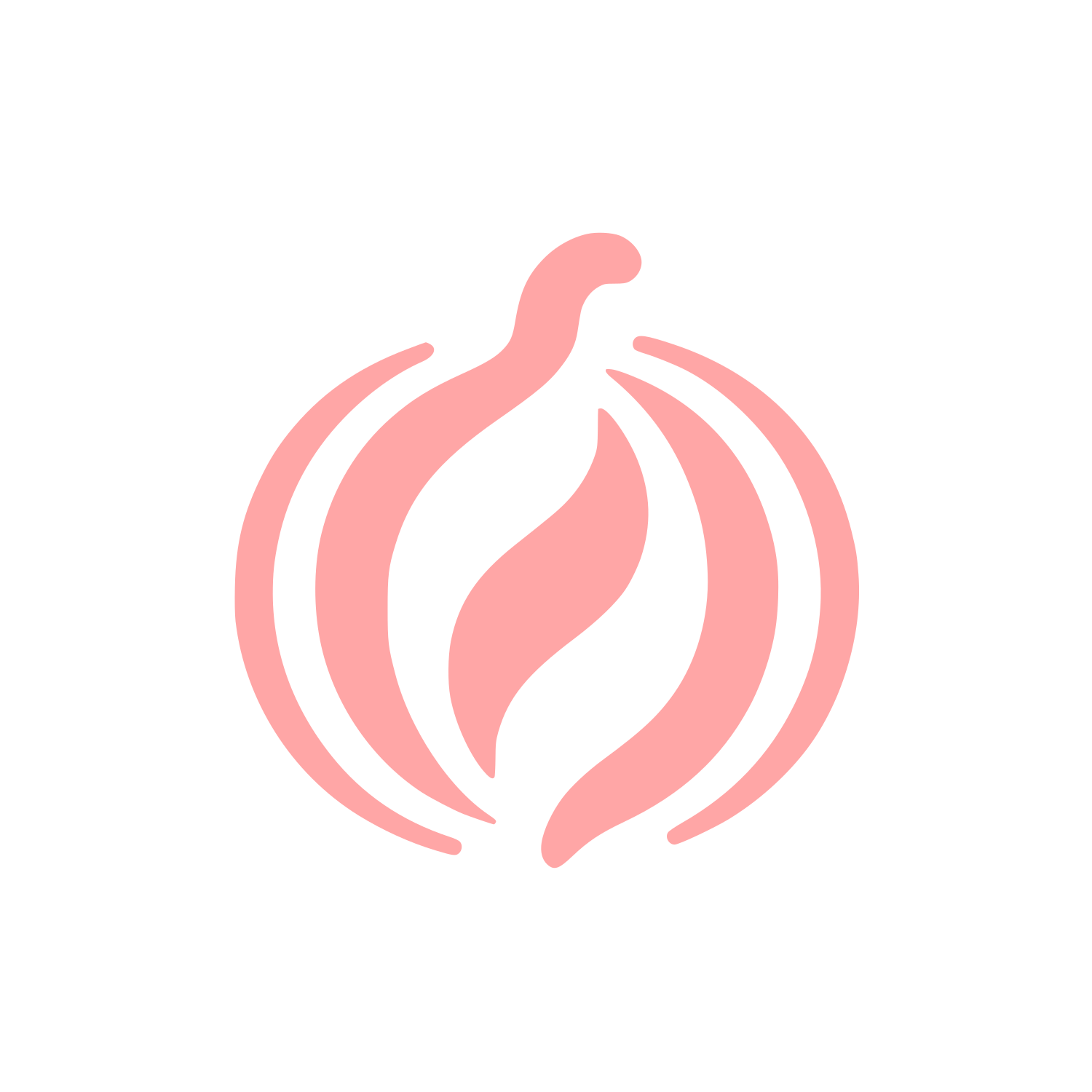 Onion Logo Design #ffa6a6