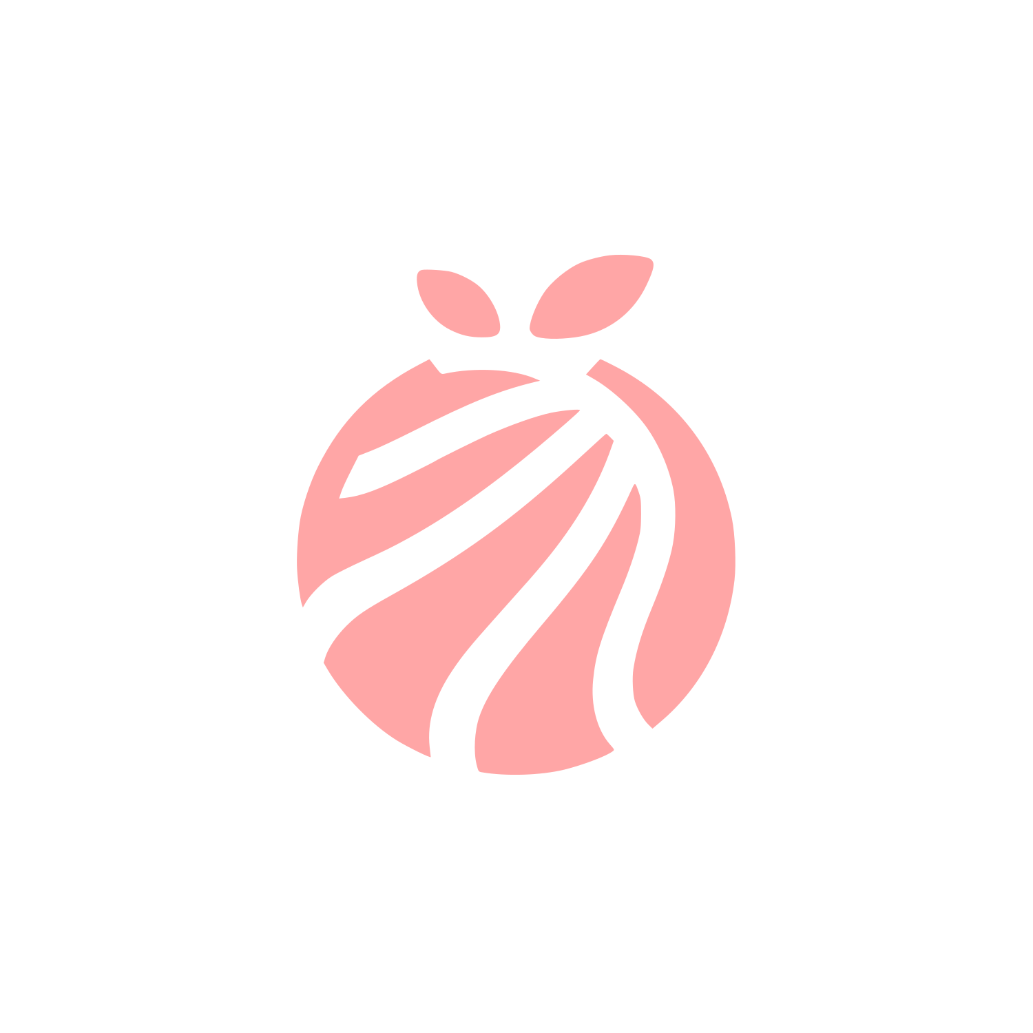 Fruit Style Logo #ffa6a6