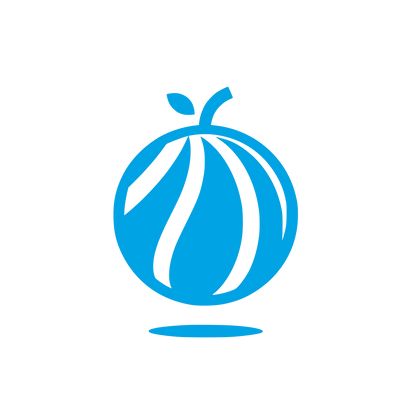 Apple Leaf Monoline Icon #00a3e4