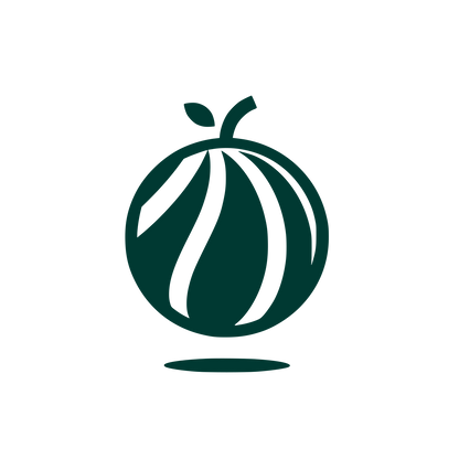 Apple Leaf Monoline Icon #003932