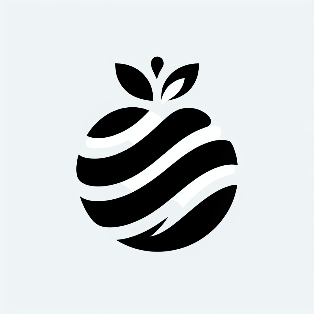 Apple Fruit Logo