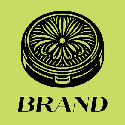 Ornamental Floral Cake Tin Logo preview