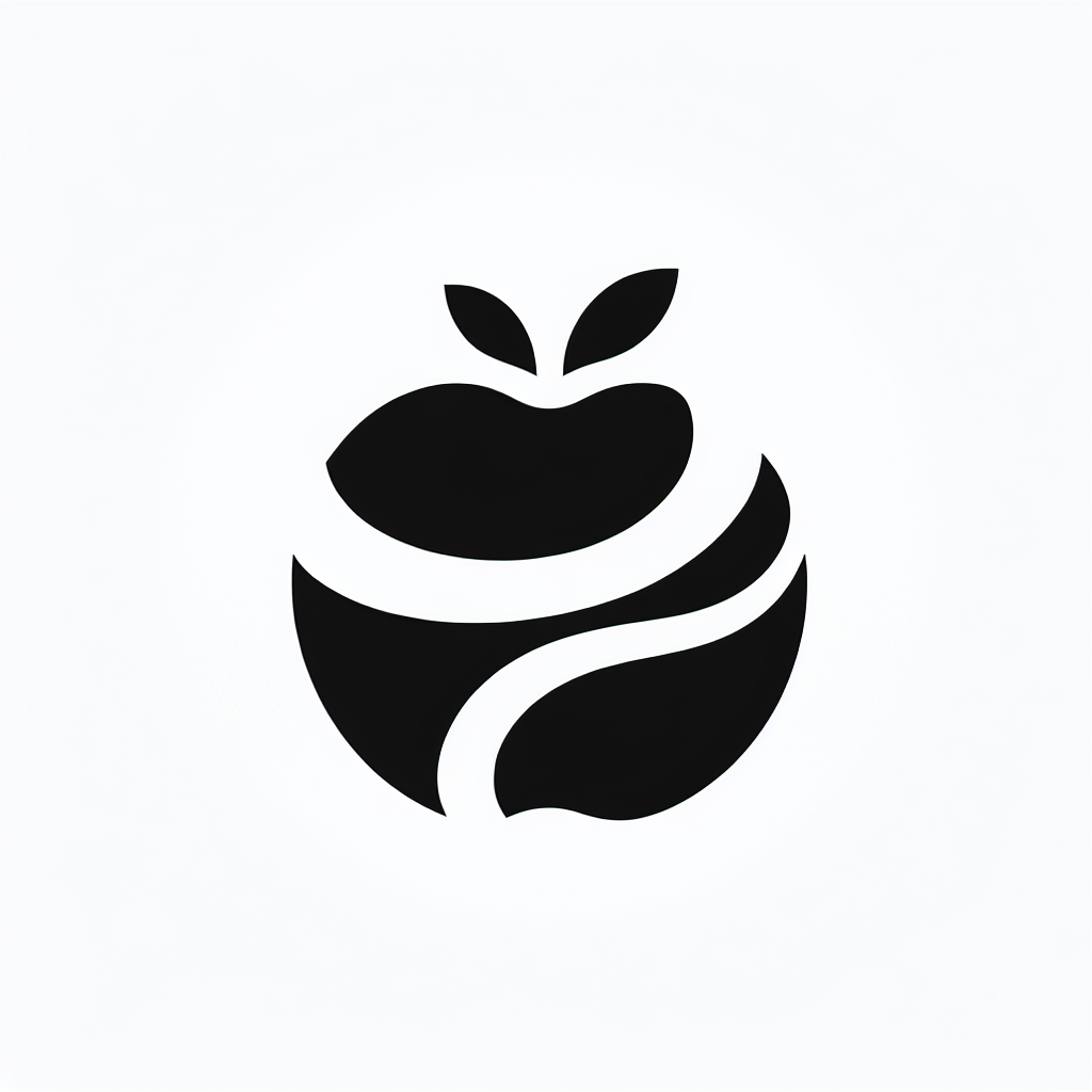 Apple Fruit Logo