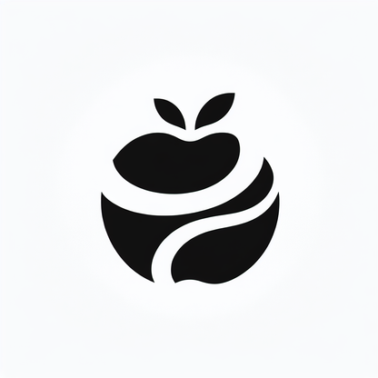 Apple Fruit Logo