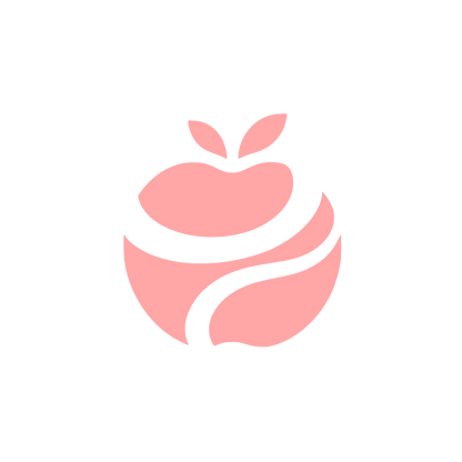 Apple Fruit Logo #ffa6a6