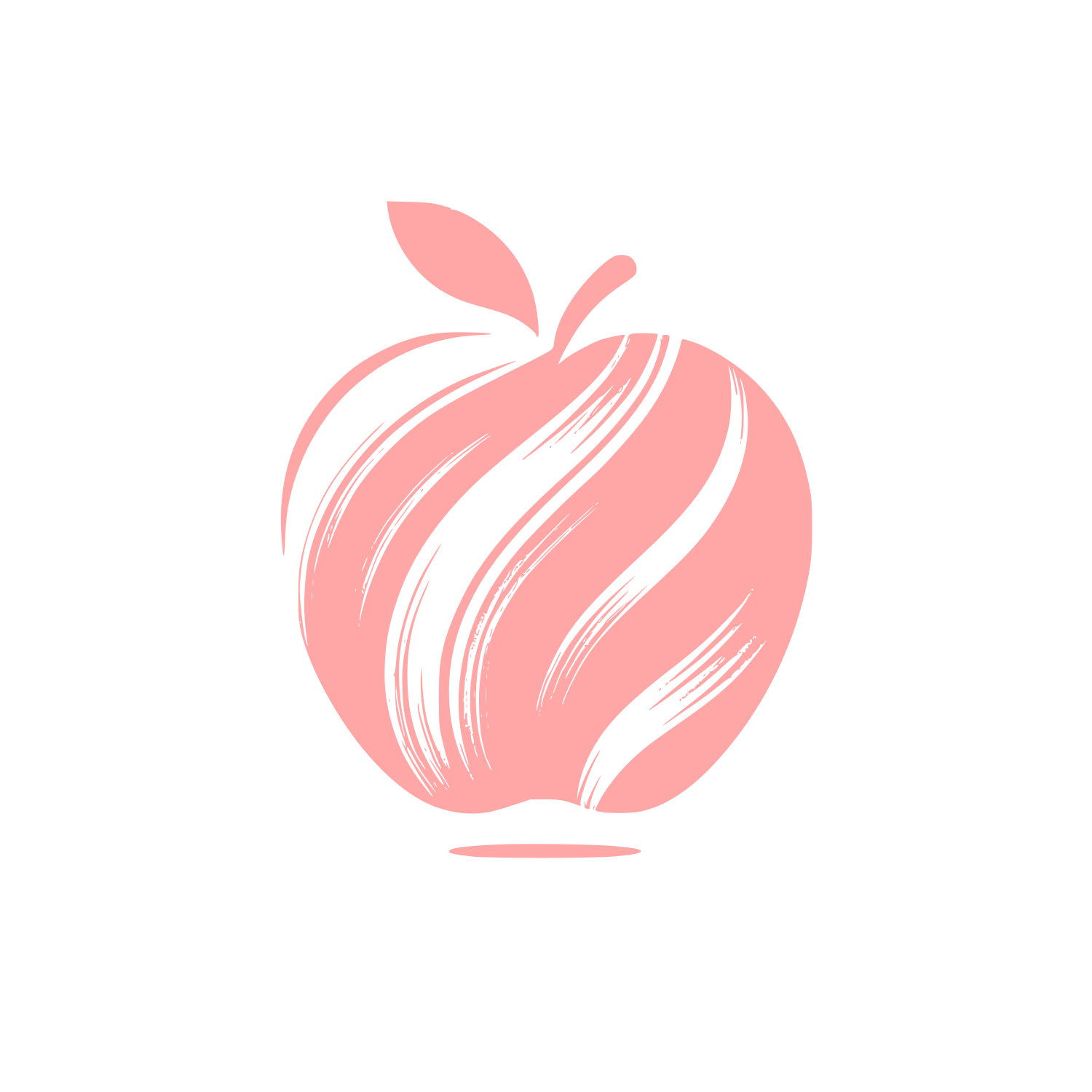Apple Bold Logo #ffa6a6
