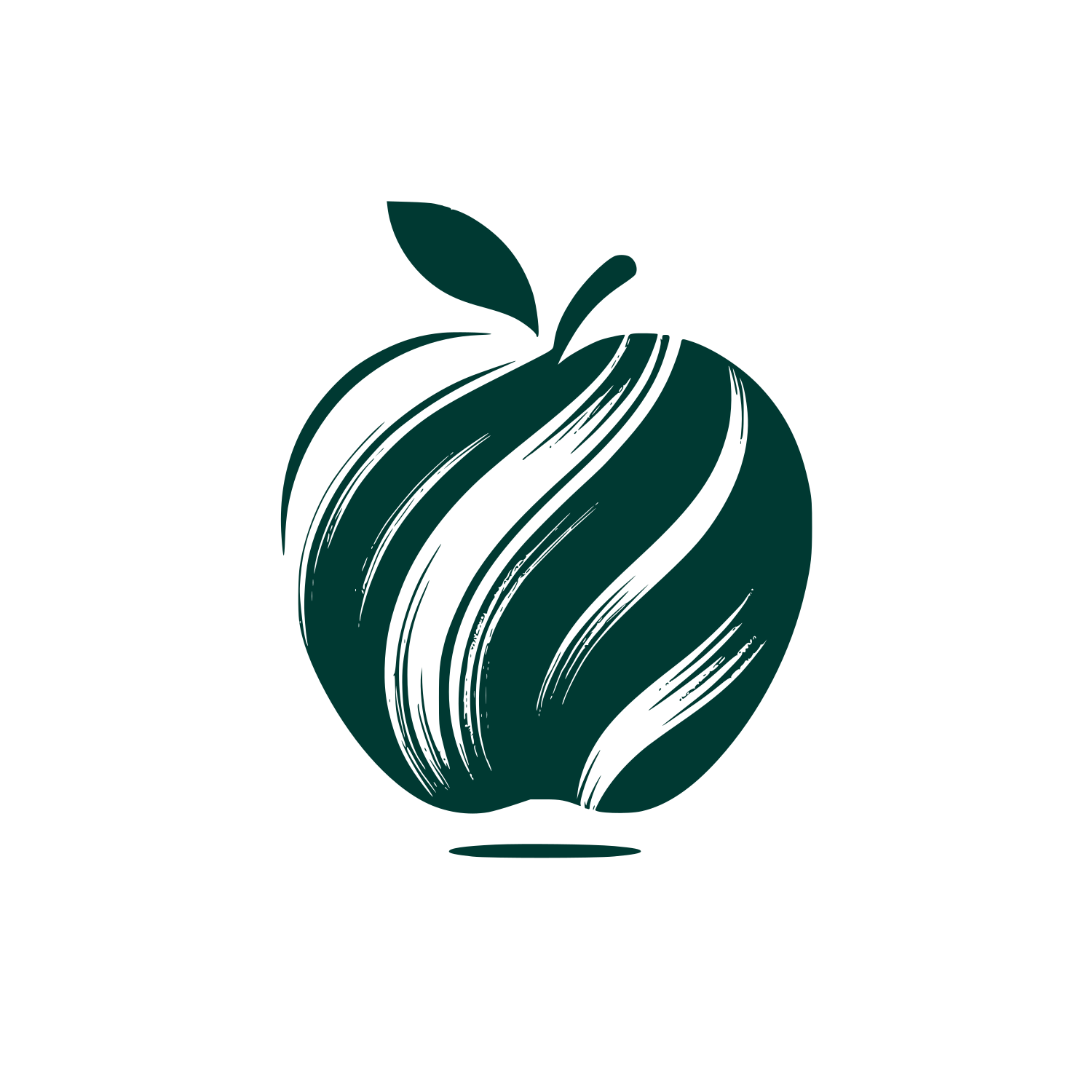 Apple Bold Logo #003932
