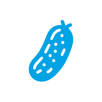 Cucumber Logo Design #00a3e4