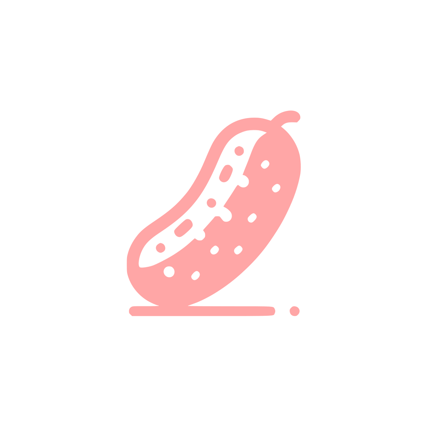 Pickle Logo Design #ffa6a6