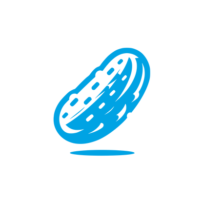 Logo of a Cucumber #00a3e4
