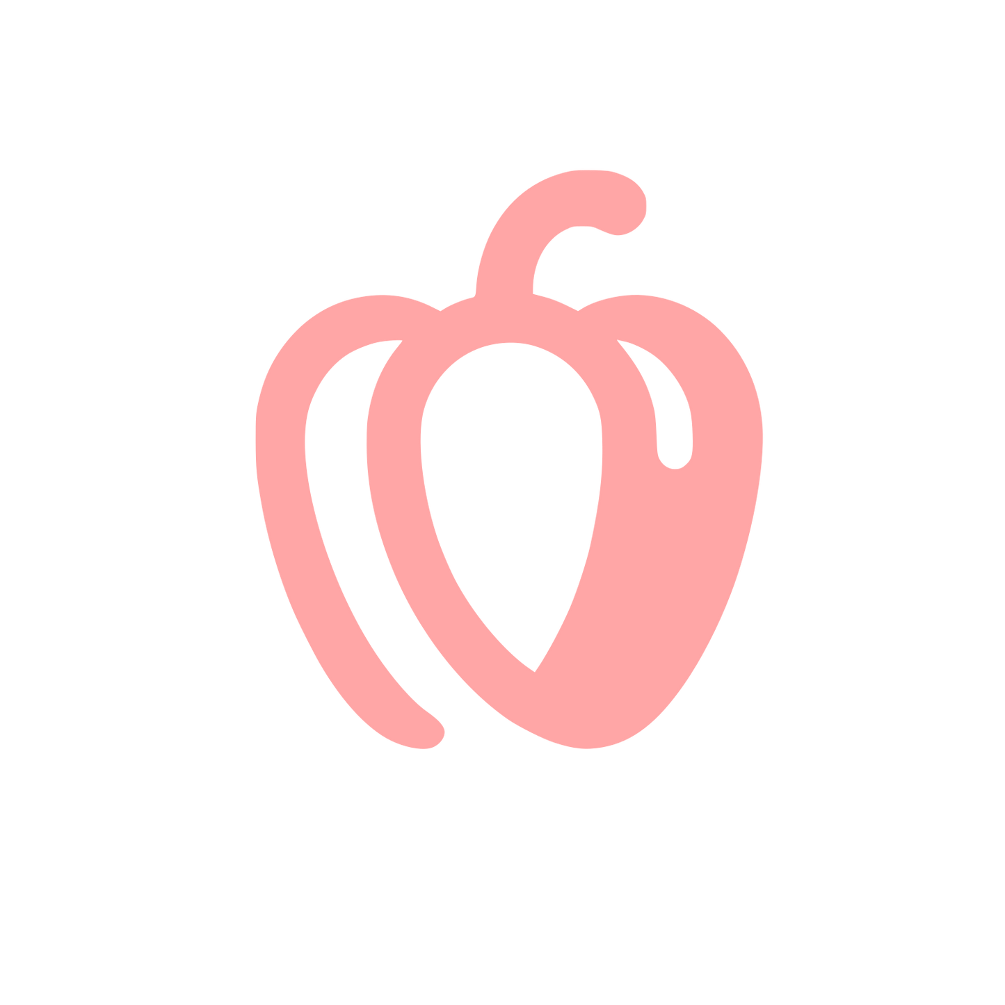 Pepper Logo Design #ffa6a6