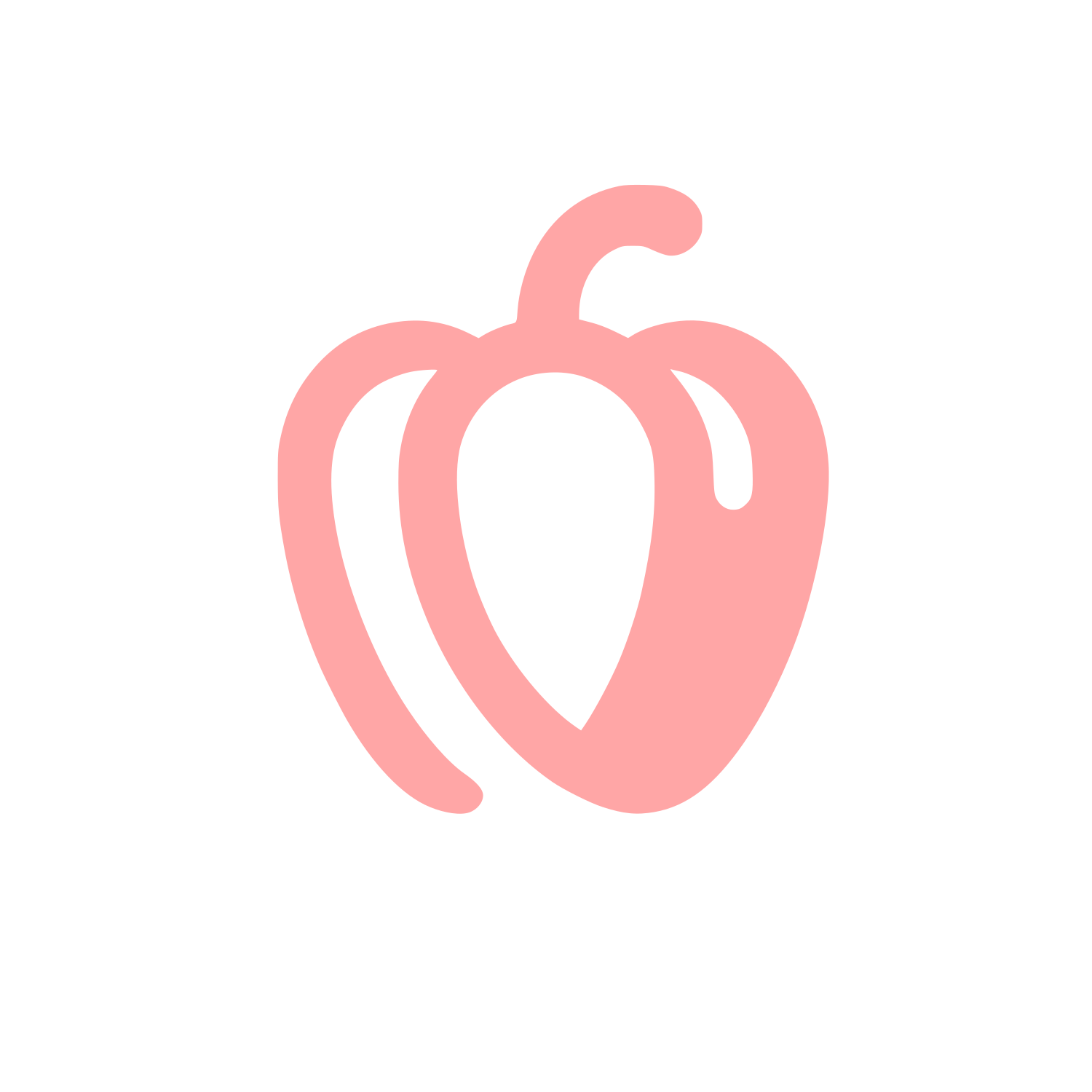 Pepper Logo Design #ffa6a6