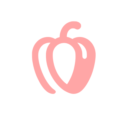 Pepper Logo Design #ffa6a6