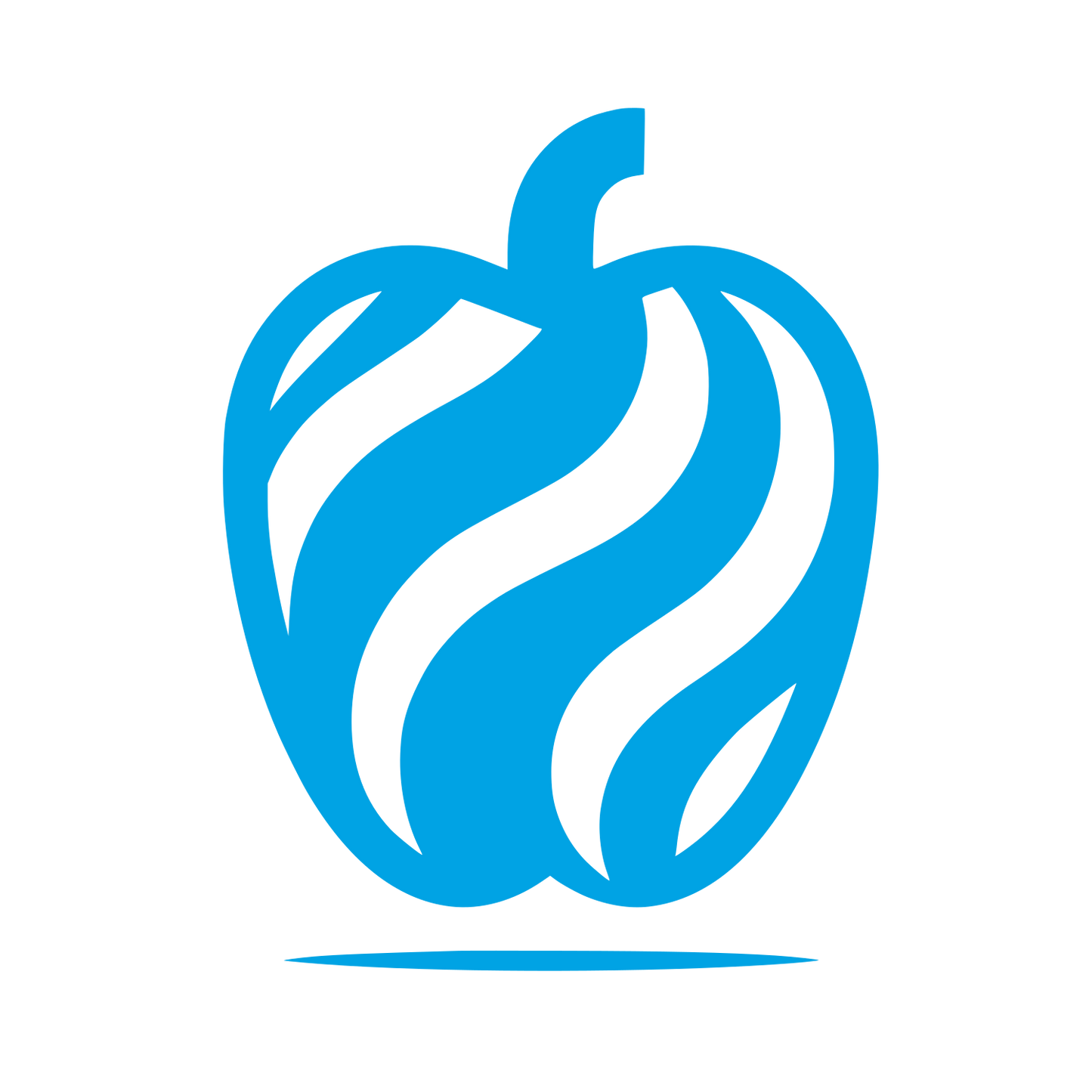 Bell Pepper Logo #00a3e4