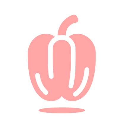 Vegetable Logo Design #ffa6a6