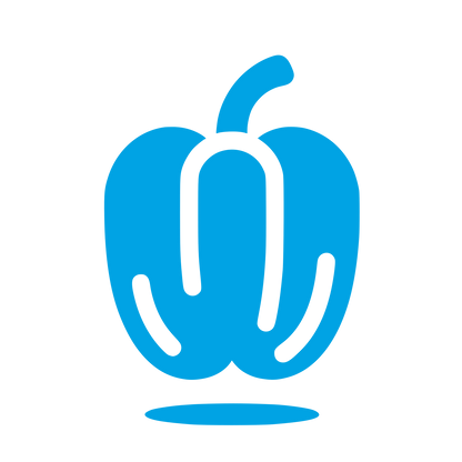 Vegetable Logo Design #00a3e4