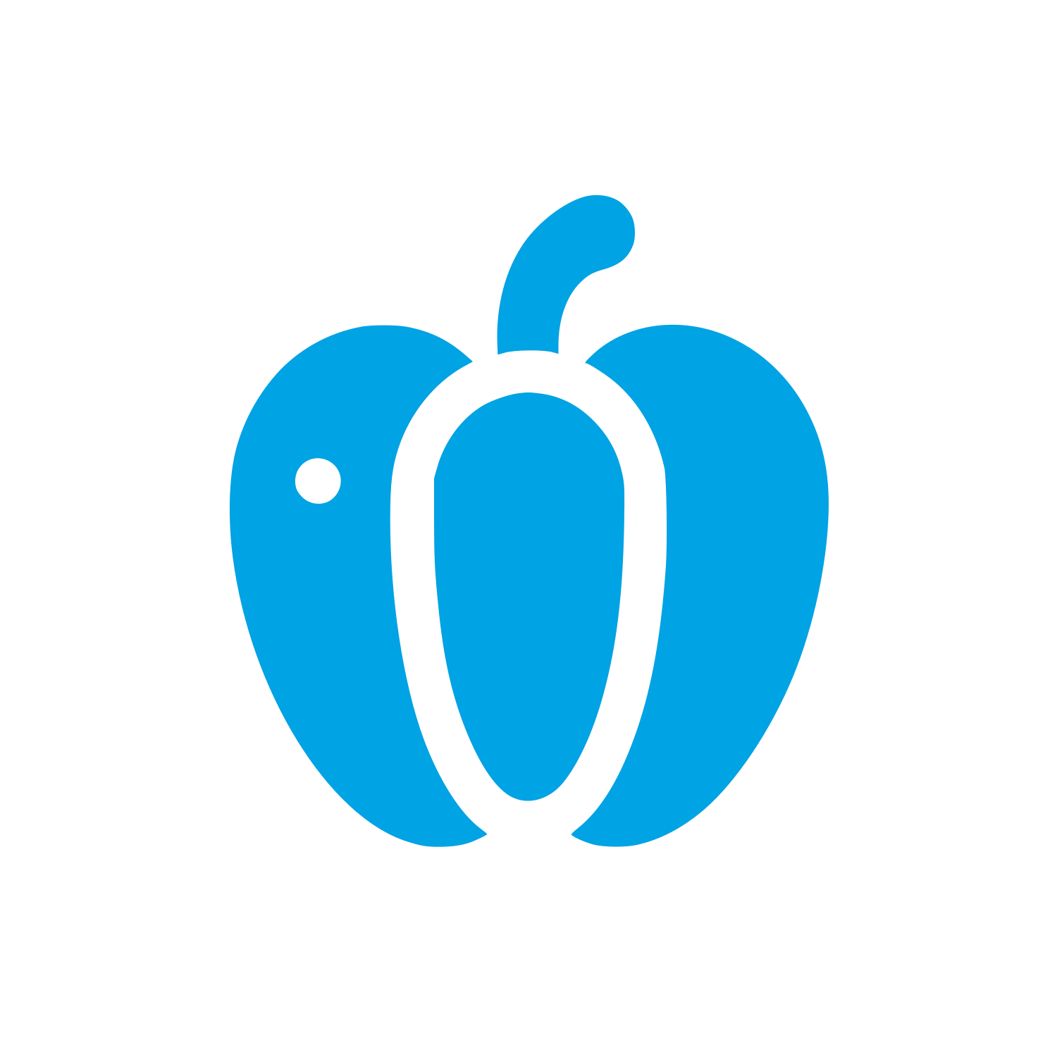 Logo of Bell Pepper #00a3e4