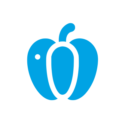 Logo of Bell Pepper #00a3e4