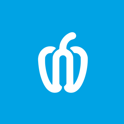 Logo of Bell Pepper #00a3e4