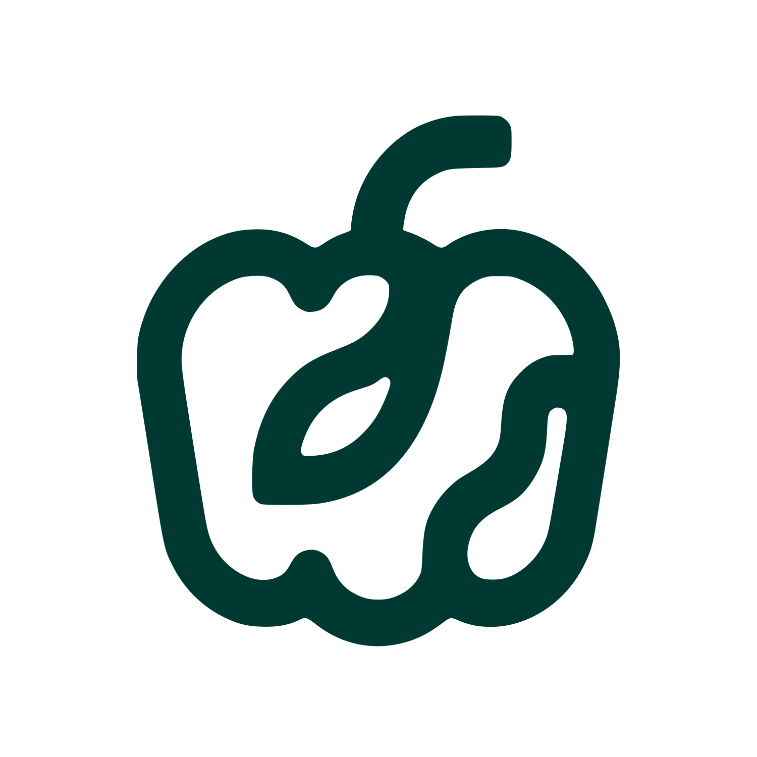 Vegetable Logo Design #003932