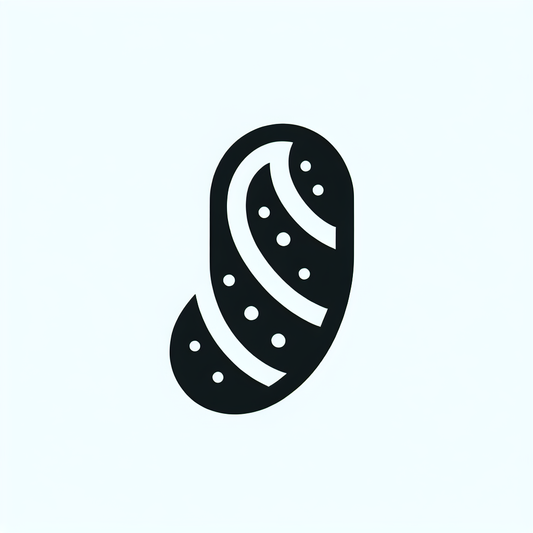 Logo with Curved Design