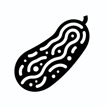Logo with Wavy Design