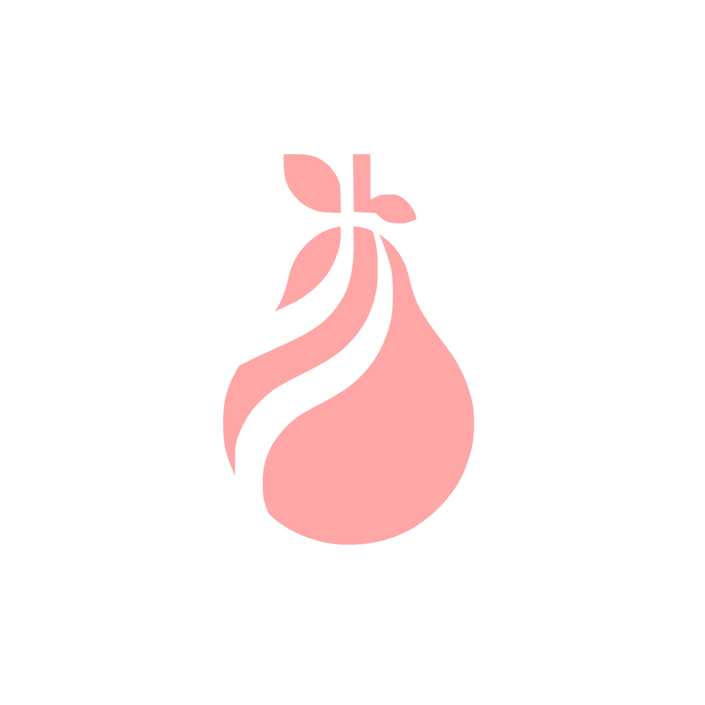 Logo of Pear Design #ffa6a6