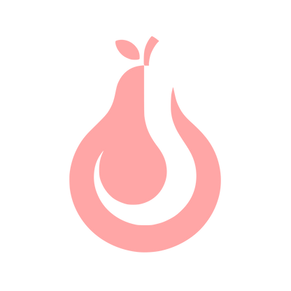 Logo Pear Design #ffa6a6