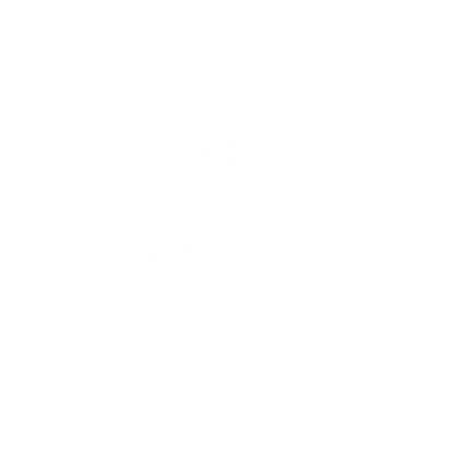 Pear Shape Logo #ffffff