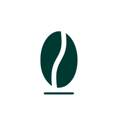Coffee Bean Logo #003932