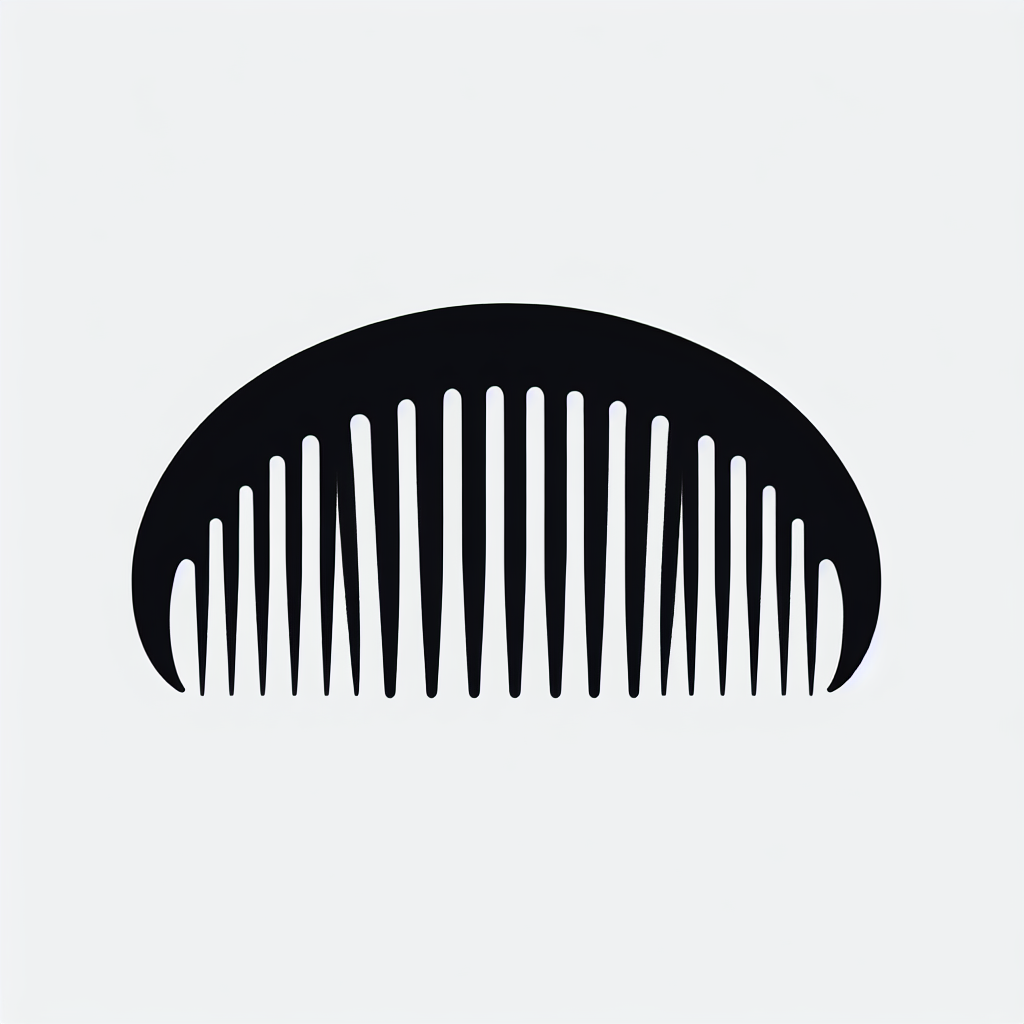 Half Circle Comb Logo
