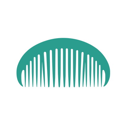 Half Circle Comb Logo #2A9D8F