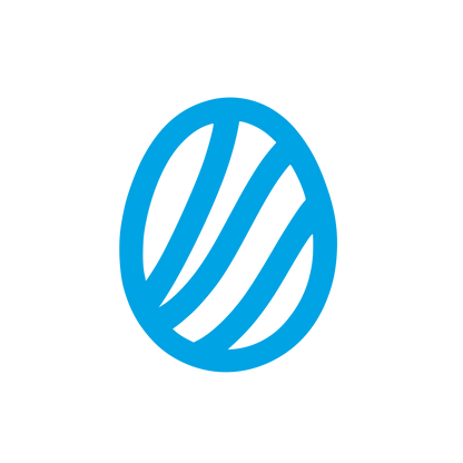 Bean Logo Emblem Icon #00a3e4