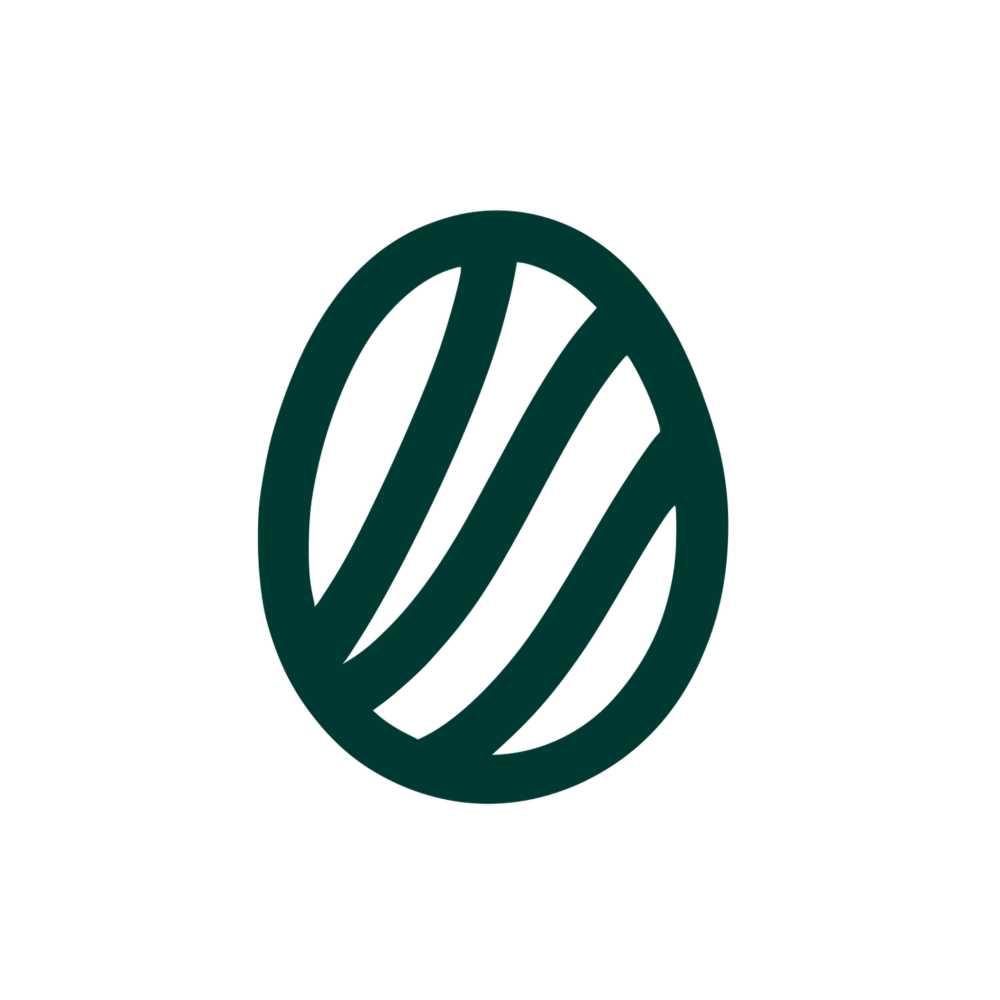 Bean Logo Emblem Icon #003932