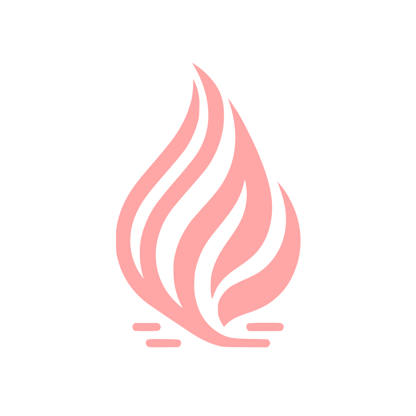 Flame Logo #ffa6a6