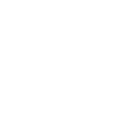 Arrowroot Leaf Logo #ffffff