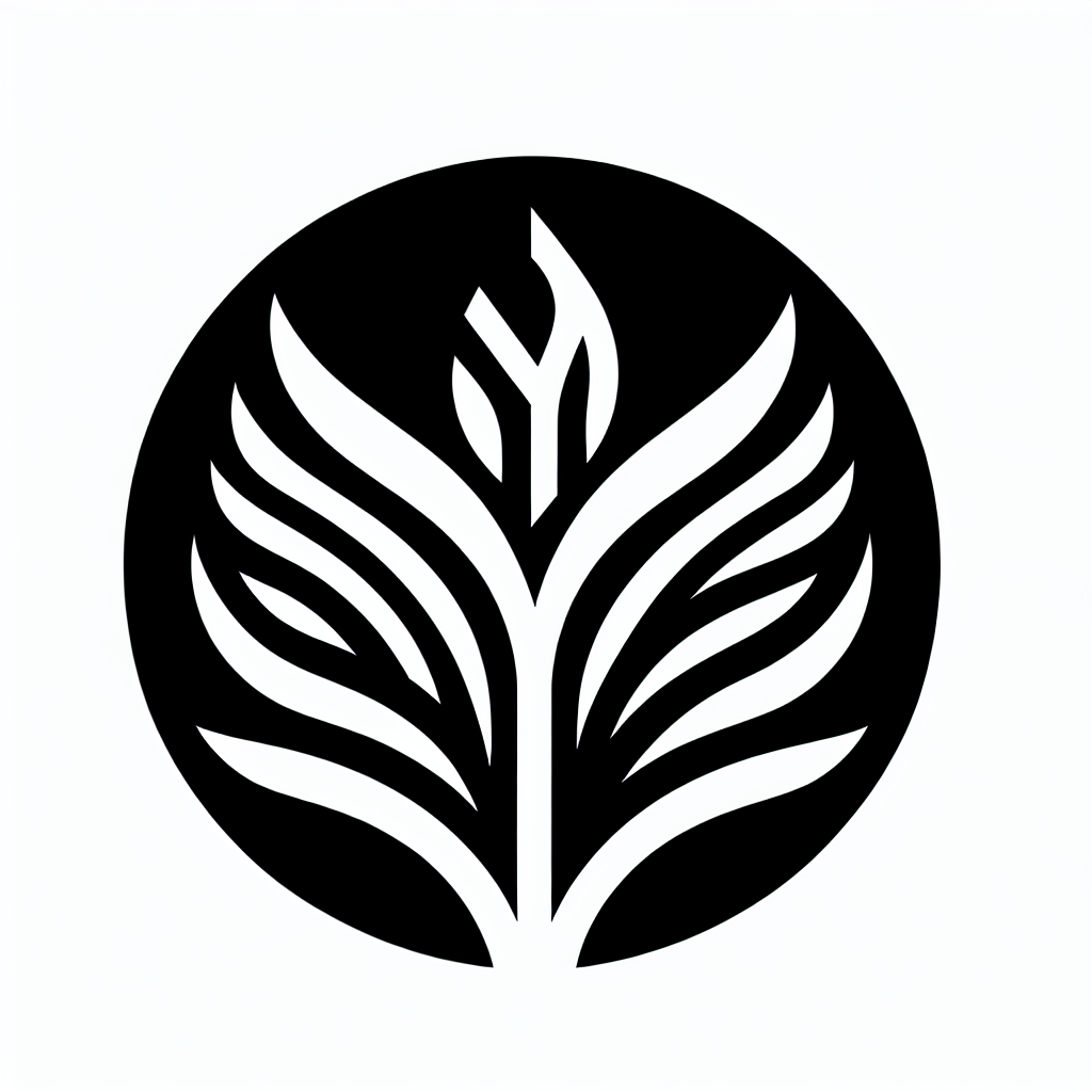 Arrowroot Plant Logo