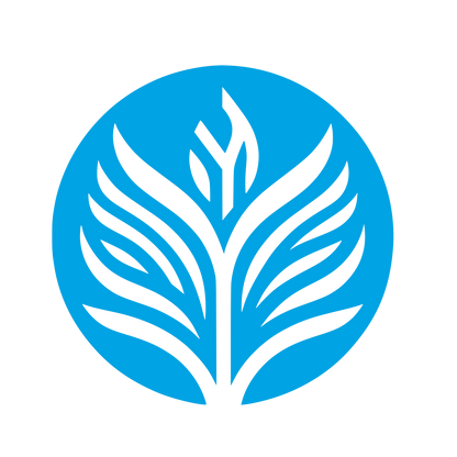 Arrowroot Plant Logo #00a3e4
