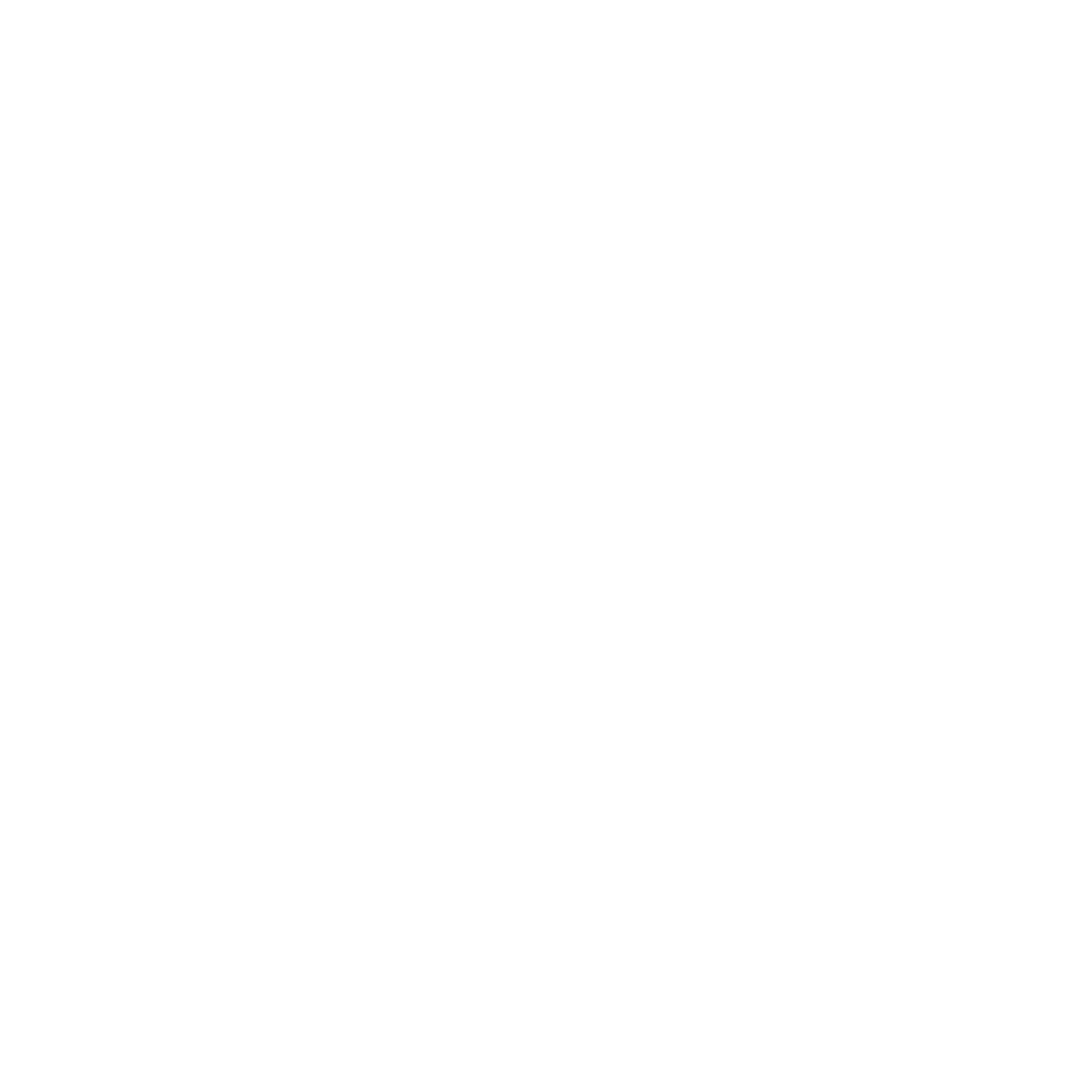 Arrowroot Plant Logo #ffffff