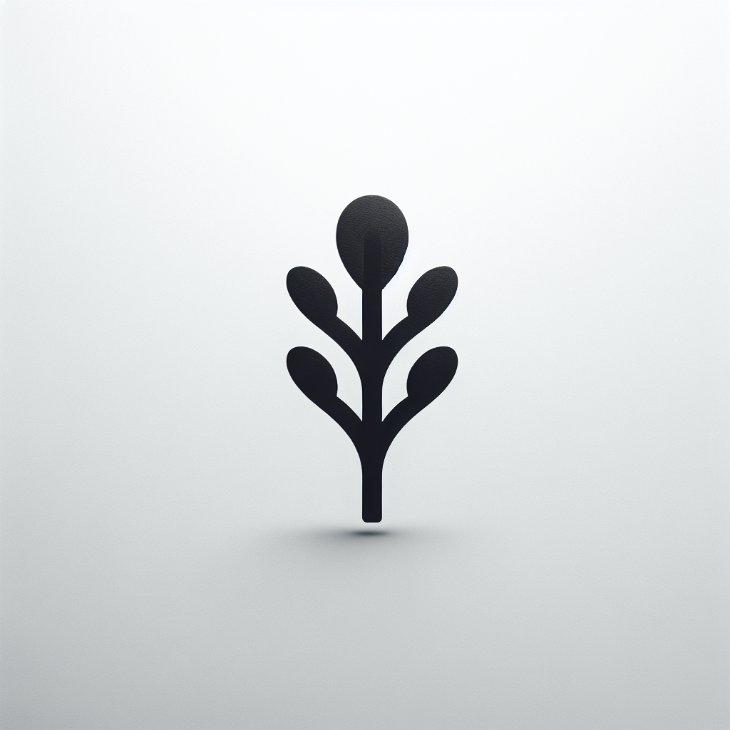 Arugula Plant Logo