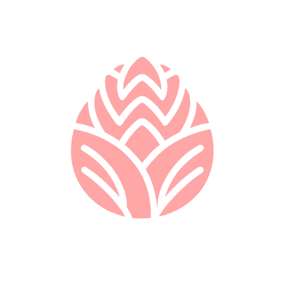 Artichoke Nature Logo #ffa6a6