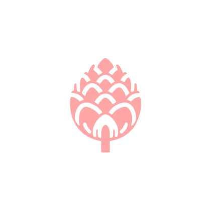 Pine Cone Logo #ffa6a6