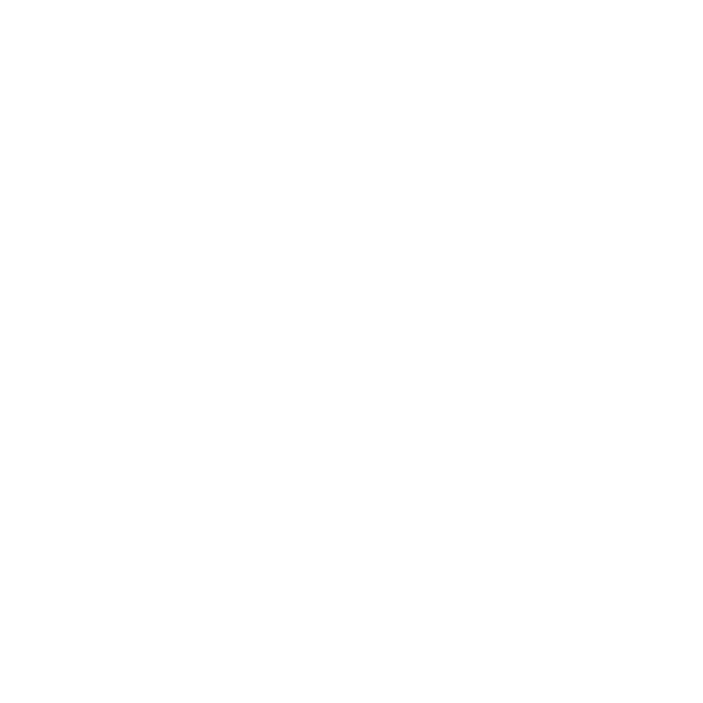 Artichoke Plant Logo #ffffff