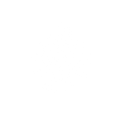Artichoke Plant Logo #ffffff